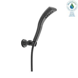 1-Spray Patterns 1.75 GPM 2.34 in. Wall Mount Handheld Shower Head with H2Okinetic in Venetian Bronze