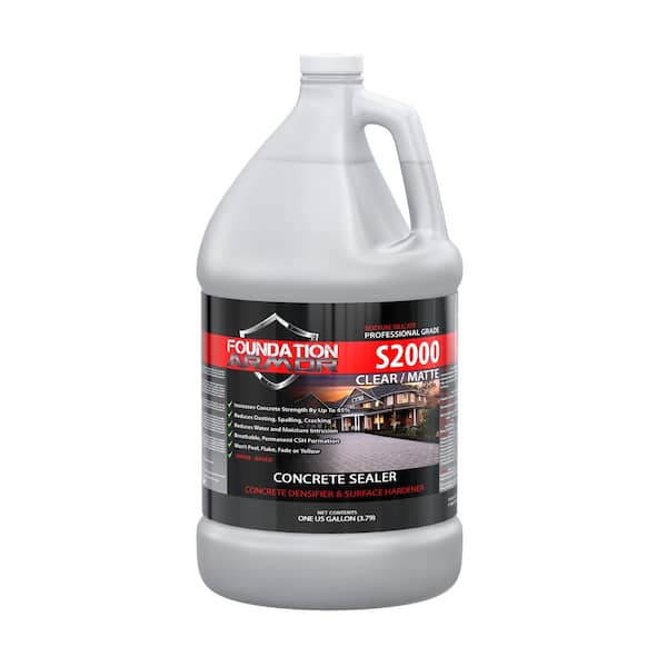 Foundation Armor 1 gal. Ready-To-Use Sodium Silicate Concrete Sealer, Hardener and Densifier