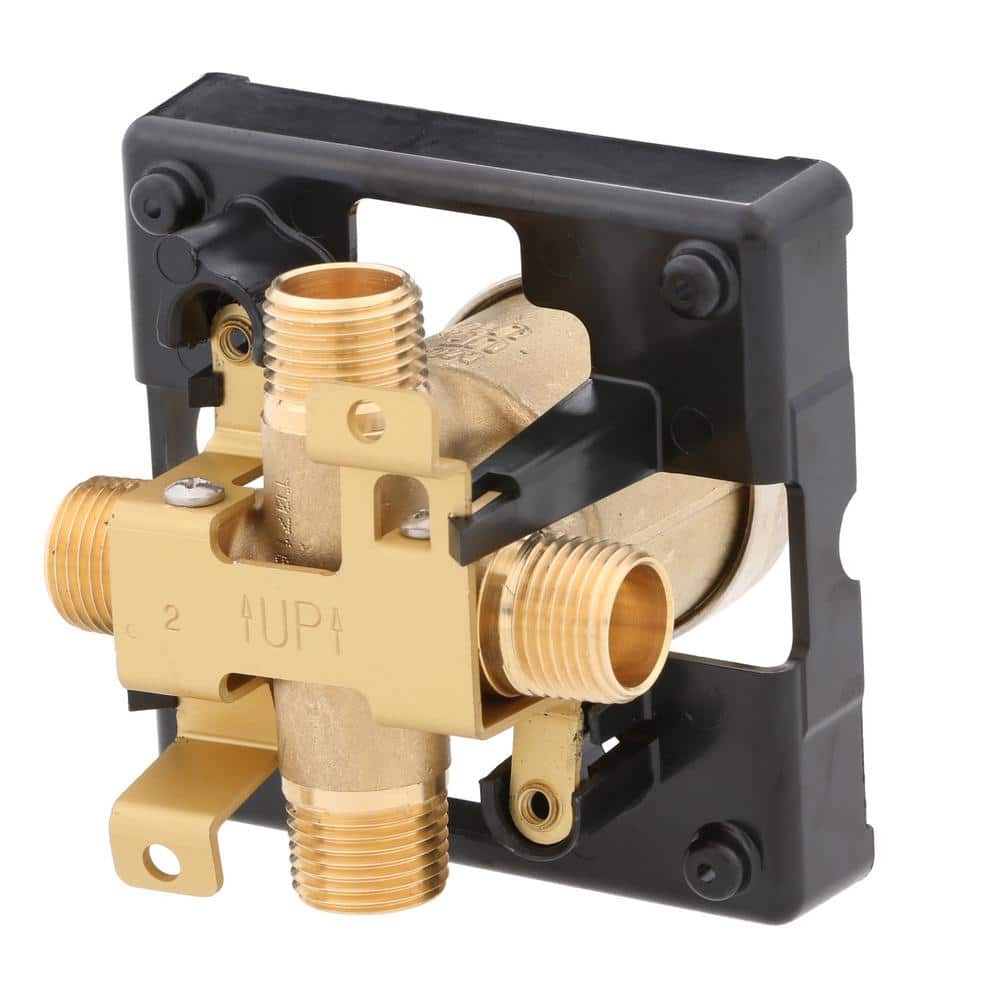 Universal Brass and Plastic Shower Rough-In Valve