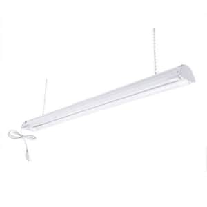 4 ft. 50-Watt T8/T12 White LED Shop Light High Output 5000K (LED Tubes Included)