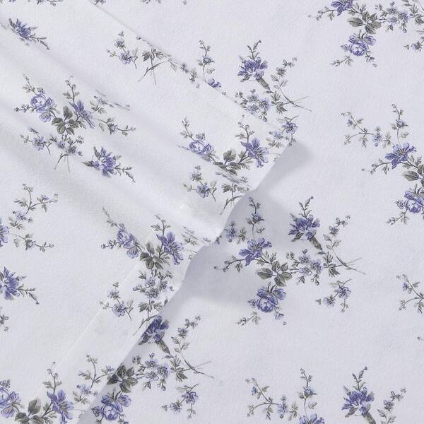 Cotton Full Purple Laura Ashley Sheet Set