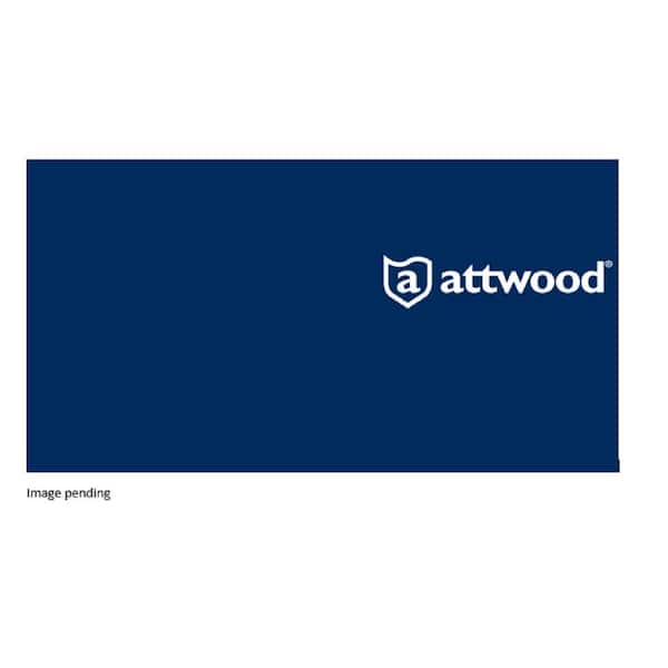 Attwood 3/8 in. x 100 ft. Premium Twisted Anchor Nylon Line With Thimble-White