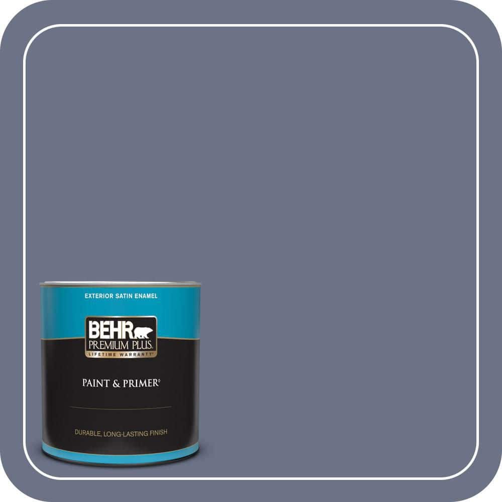 1 qt. #PPU16-17 Blue Aura Satin Enamel Exterior Paint & Primer price history on PriceWatchPro