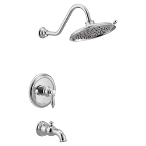 Weymouth M-CORE 3-Series 1-Handle Tub and Shower Trim Kit in Chrome (Valve Not Included)