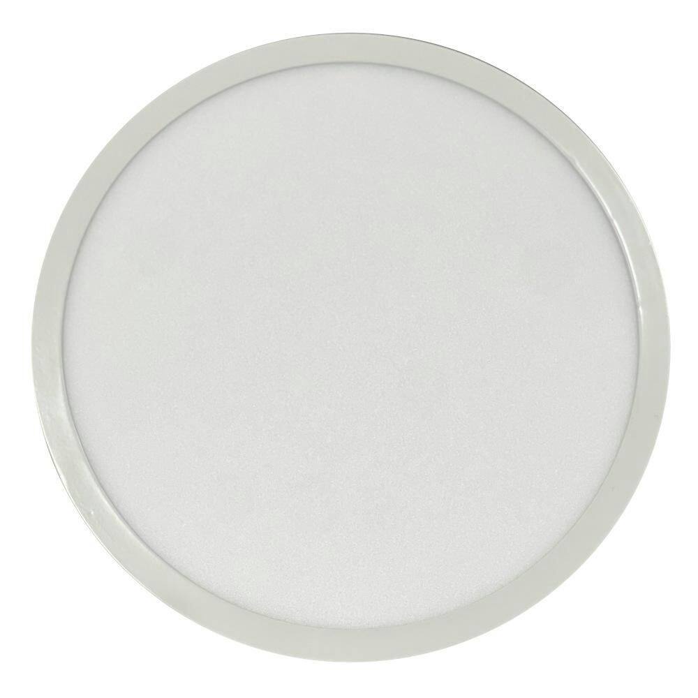 9 in. White Low Profile Integrated LED Flush Mount Light 2700K to 5000K Selectable for Kitchens or Bedrooms price history on PriceWatchPro