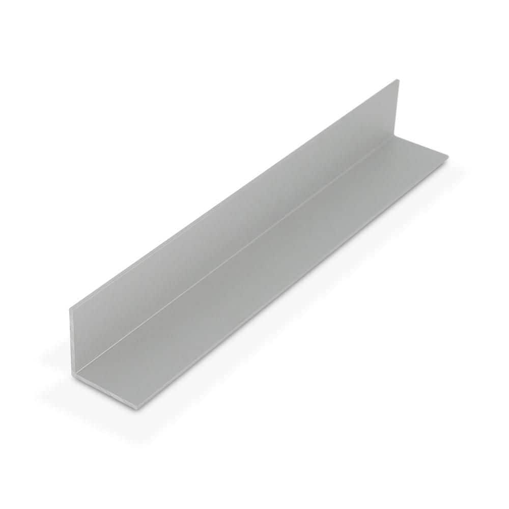 1 in. D x 1 in. W x 72 in. L Finished Clear Anodized Satin Metal Aluminum Angle Moulding (18-PACK) price history on PriceWatchPro