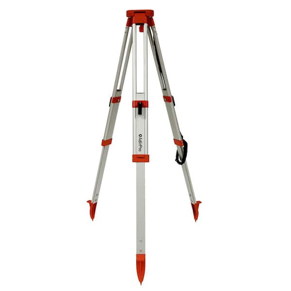 AdirPro Compact Aluminum Construction Laser Level Tripod with Extendable Height and Quick Clamp Lock