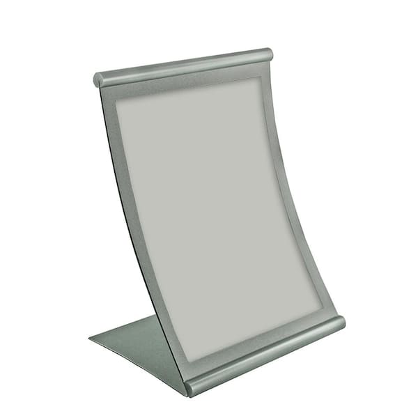 Azar Displays 8.5 in. x 11 in. Curved Metal Counter Sign Holder