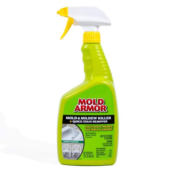 Mold Armor 32 oz. Mold and Mildew Killer with Quick Stain Remover (6-Pack)  FG502CS - The Home Depot