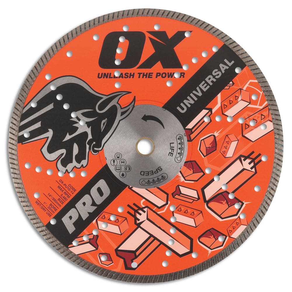 Professional Universal 14 in. 1 - 20 mm Bore Diamond Blade price history on PriceWatchPro
