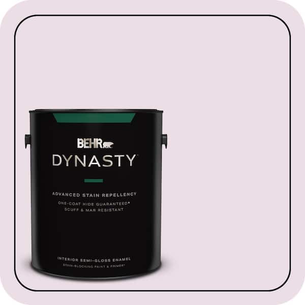 BEHR DYNASTY 1 gal. #680C-2 Wing Flutter Semi-Gloss Enamel Interior Stain-Blocking Paint & Primer