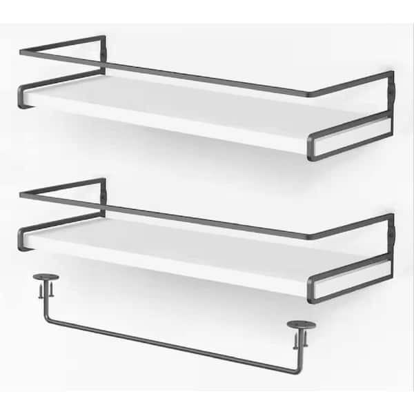 Aoibox 6 in. W x15.7 in. D Bathroom Floating Shelf Wall Mounted