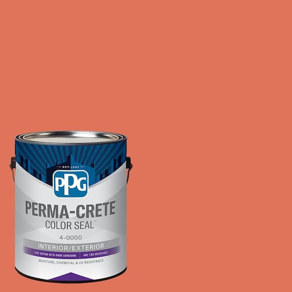 Perma-Crete Color Seal 1 gal. PPG1193-6 Rustic Pottery Satin Interior/Exterior Concrete Stain