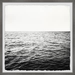 "Open Ocean Expanse" by Marmont Hill Framed Nature Art Print 32 in. x 32 in.