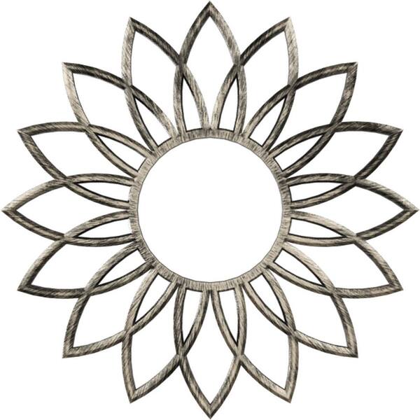 Ekena Millwork 1 in. x 38 in. x 38 in. Daisy Architectural Grade PVC Pierced Ceiling Medallion