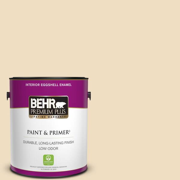 BEHR PREMIUM PLUS 1 gal. #330E-2 Cornerstone Eggshell Enamel ...