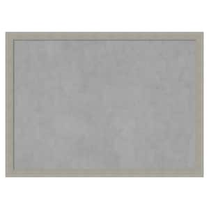 Woodgrain Stripe 30 in. x 22 in. Magnetic Board, Memo Board