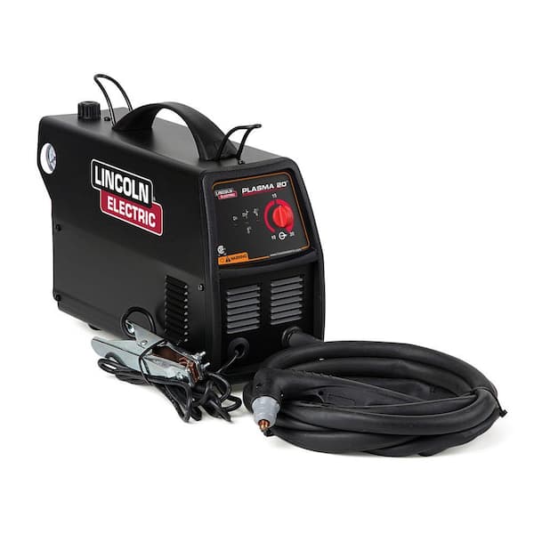 Lincoln Electric 115-Volt 20 Amp P20 Single Phase Plasma Cutter for Cutting up to 1/4 in. Steel, 9-1/2 ft. Torch Reach and 8 ft. Ground
