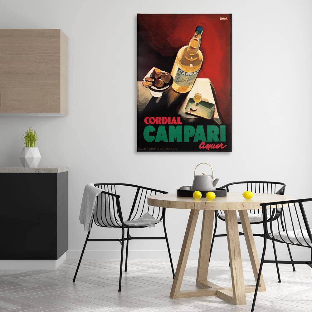 UPC 199235493876 product image for Vintage Campari Wine by Marcus Jules Unframed Food Graphic Art Print 45 in. x 30 | upcitemdb.com