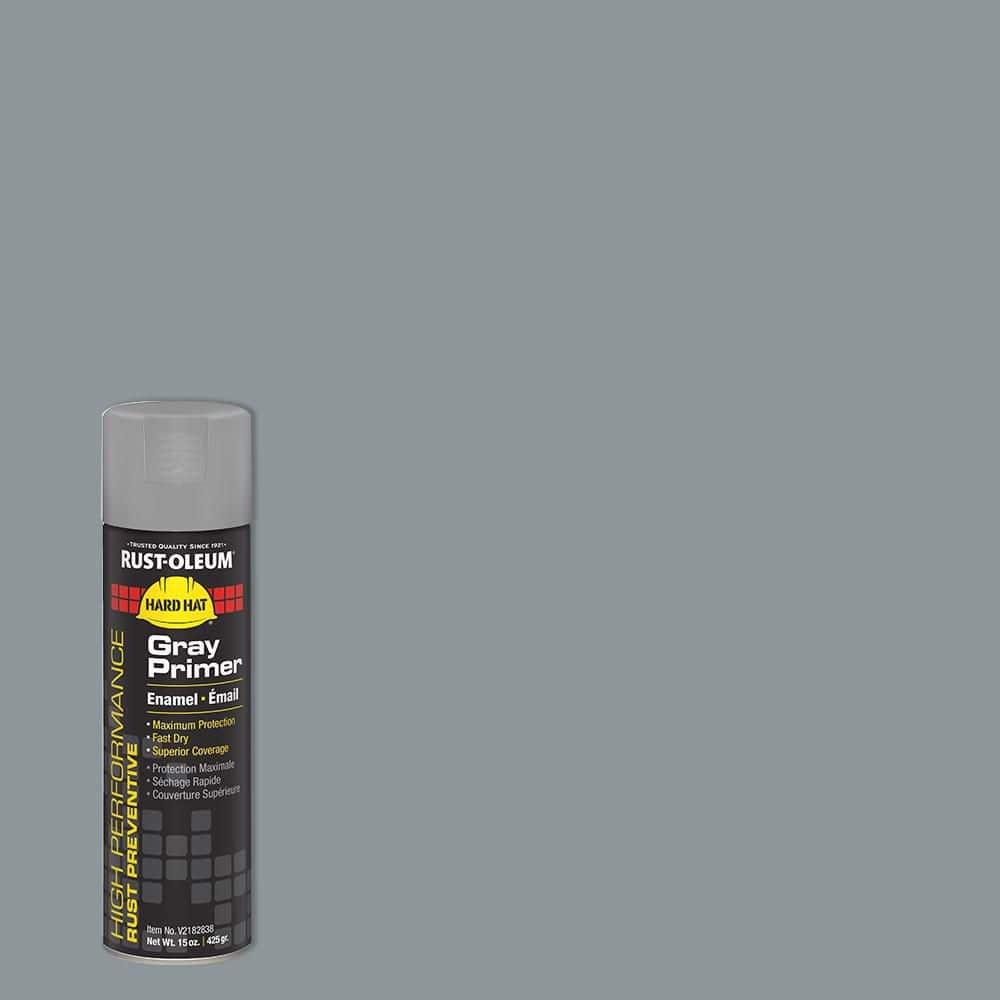 Rust-Oleum 15 oz. Rust Preventative Primer Flat Gray Spray Paint (Case of 6) -  V2182838