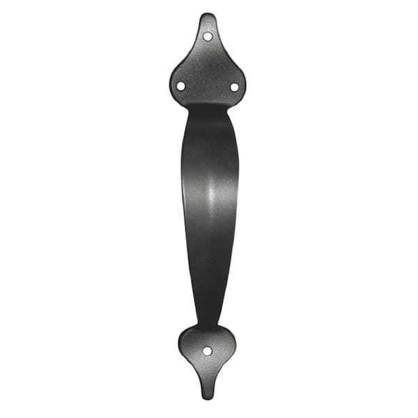 NUVO IRON 10 in. Ornamental Fence Gate Pull Handle