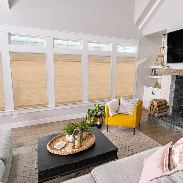 Home Decorators Collection Modern Farmhouse Cut To Size Natural Multi Weave Cordless Light Filtering Bamboo Shade 34 5 In W X 72 In L 2258135e 340x72 The Home Depot Home Decorators Collection Modern Farmhouse Cut To Size Natural Multi Weave Cordless Light Filtering Bamboo Shade 34 5 In W X 72 In L 2258135e 340x72 The Home Depot