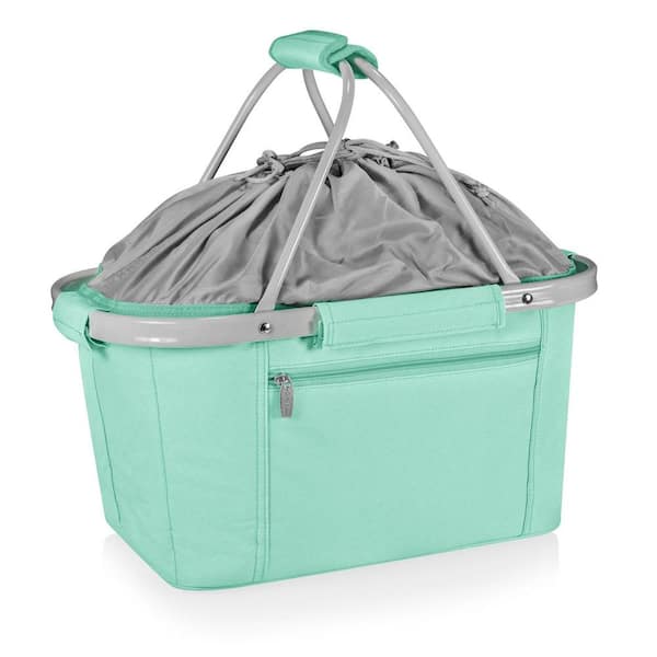Picnic Time Metro Basket 9 Qt. Teal Tote Cooler 645002190000