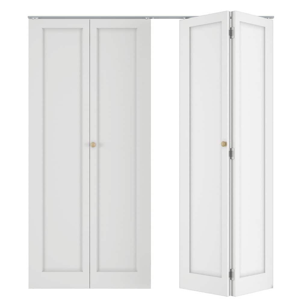 SOCBAZZAR 72 in. x 78.4 in. 1-Panel Hollow Core White Primed
