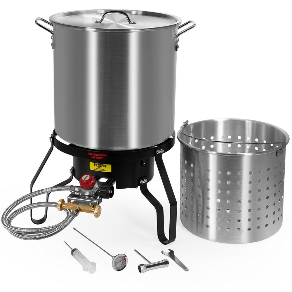 Fire Magic 26 Quart Turkey Frying Pot Deep Fryer Kit - 3570