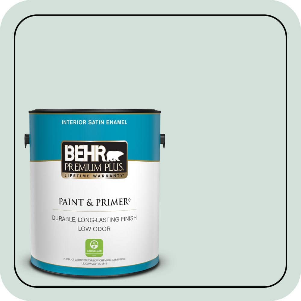 1 Gal. #S430-1A Reflecting Moment Satin Enamel Low Odor Interior Paint and Primer price history on PriceWatchPro