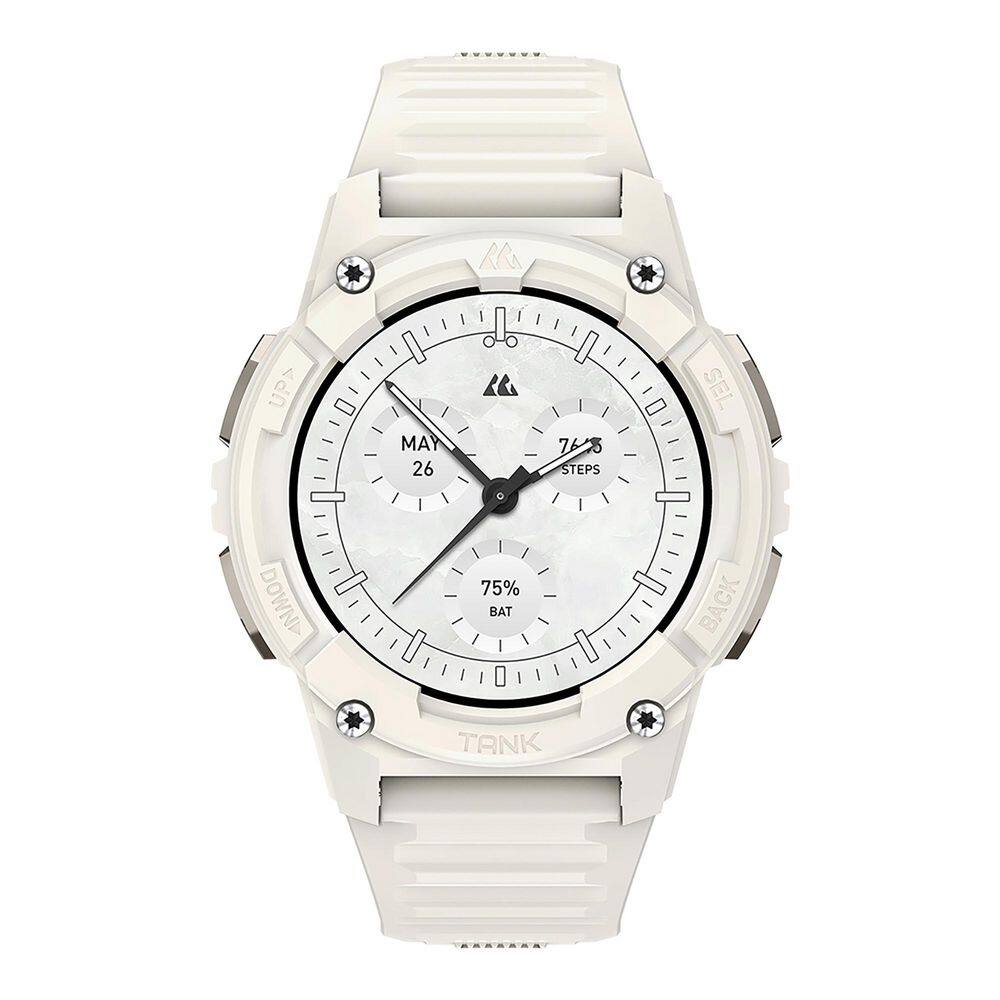 Tank S2 AMOLED GPS Smartwatch 2.13 x 0.4 in. Lily White - Thumbnail 5