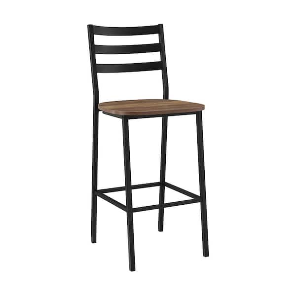 Welwick Designs 25 5 In H Reclaimed, Home Depot Wood Counter Stools