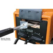 22 in. Kamado S-Series Ceramic Charcoal Grill in Orange with Cover, Cart, Side Shelves, Two Cooking Grates, Ash Drawer