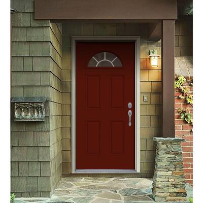 Left-Hand/Inswing - 34 x 80 - Front Doors - Exterior Doors - The Home Depot