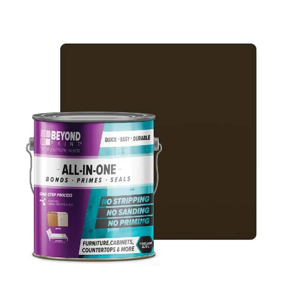 BEYOND PAINT 1 gal. Mocha Furniture, Cabinets, Countertops and More Multi-Surface All-in-One Interior/Exterior Refinishing Paint