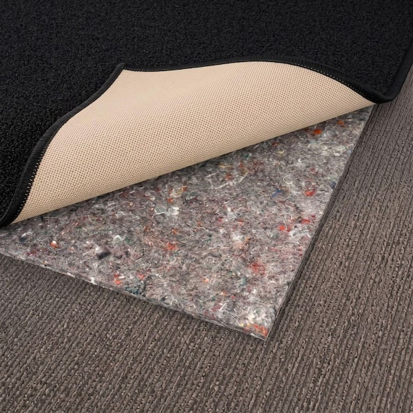 Premium Absorbent Non-Slip Rug Pad, Spill Protection and Floor Safety 3 ft. X 10 ft. Polyester Garage Flooring, Beige