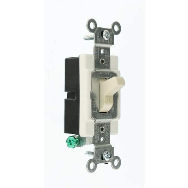 20 Amp Preferred Toggle Switch, Light Almond CSB1-2TS