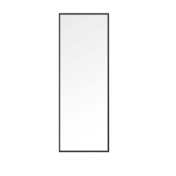 24 in. W x 65 in. H Rectangular Full Length Aluminum Alloy Framed Wall