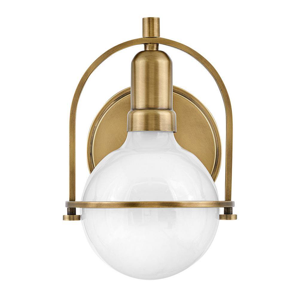Somerset Heritage Brass Single-Light Wall Sconce