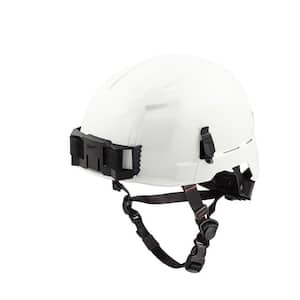 BOLT White Type 2 Class E Non-Vented Safety Helmet