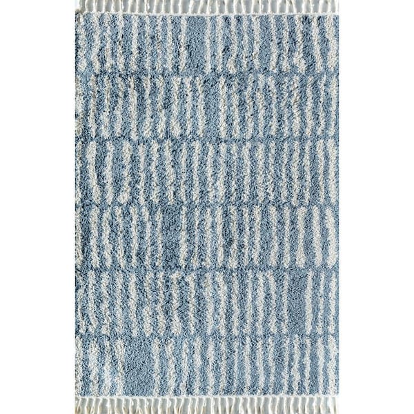 CosmoLiving by Cosmopolitan Bennett Shallow Waters 2'6"x8' Modern Area Rug