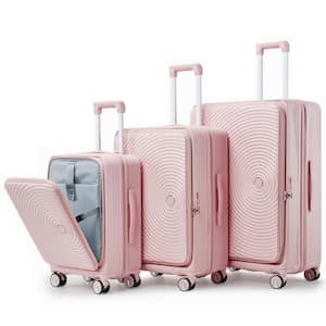 3-Piece Luggage Set (20/24/28), Expandable Carry On Luggage with TSA Lock Airline Approved, 100% PC Hard Shell