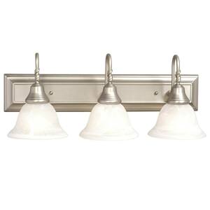 Thomas Lighting Homestead 3-Light Satin Pewter Wall Vanity Light SL710341