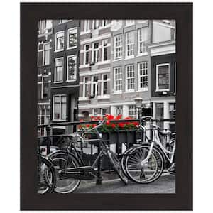 Furniture Espresso Narrow Picture Frame Opening Size 16 x 20 in.