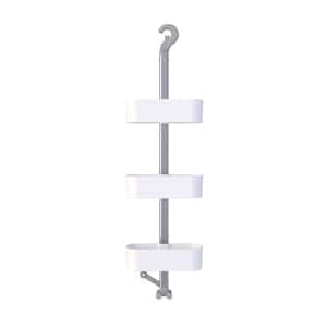 Grasp Over the Shower Caddy 24.4 in. x 11 in. in White