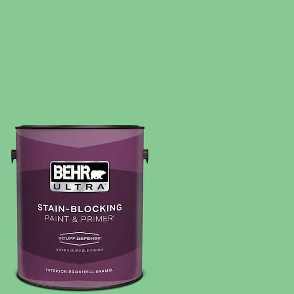 BEHR ULTRA 1 gal. #P400-4 Good Luck Extra Durable Eggshell Enamel Interior Paint & Primer