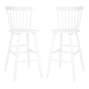 Galena 43.1 in. White Bar Stool (Set of 2)