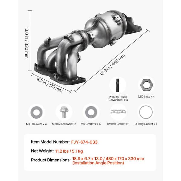 Catalytic Converter Compatible with 2002 2003 2004 Zambia Catalytic Converter Compatible with 2002 2003 2004 Zambia