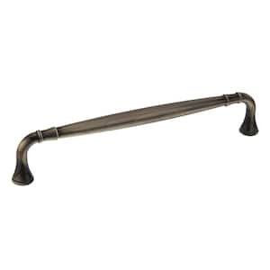 Candiac Collection 7 9/16 in. (192 mm) Antique English Traditional Curved Cabinet Bar Pull