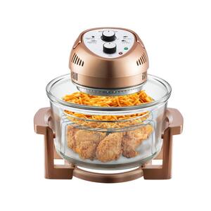 16 Qt. Copper Oil-less Air Fryer with Built-In Timer